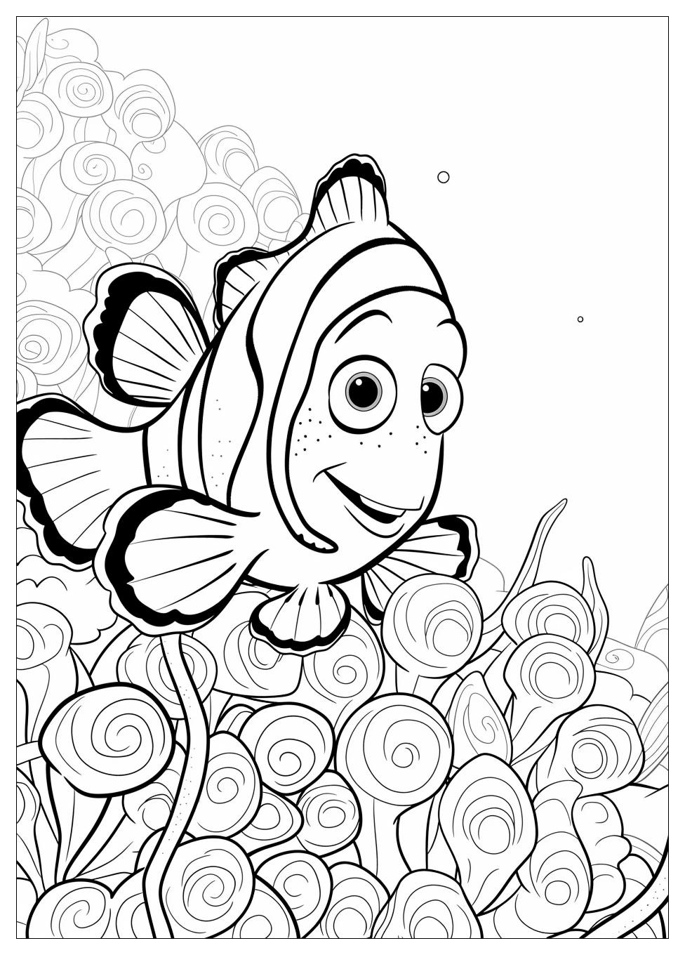 Finding Nemo Coloring Pages-17