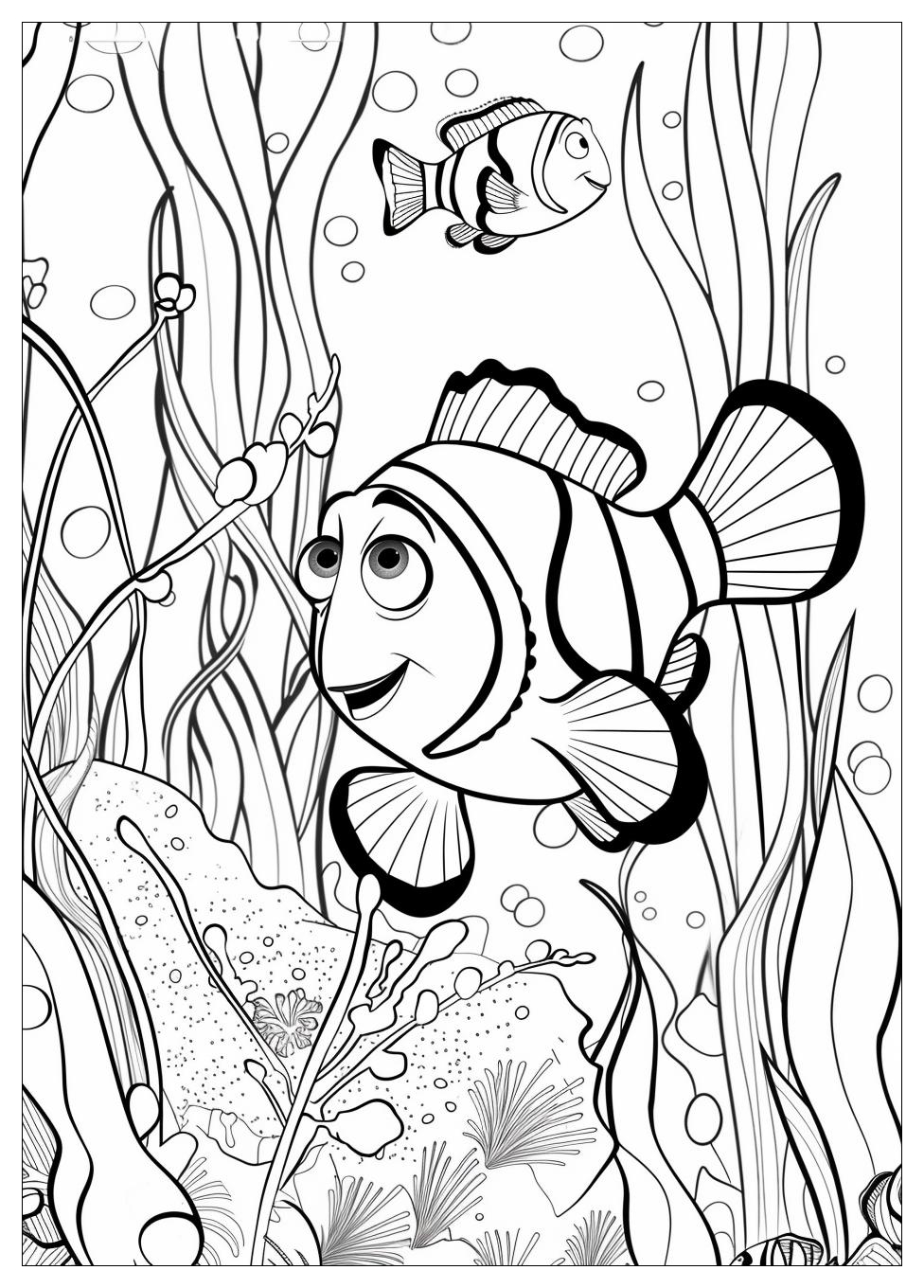Finding Nemo Coloring Pages-18