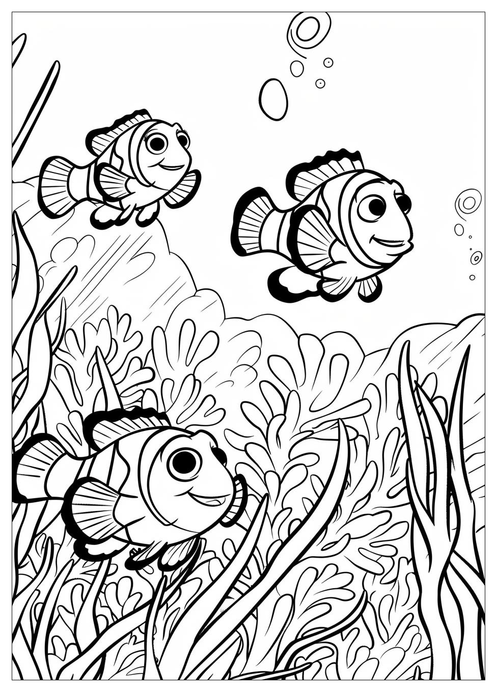 Finding Nemo Coloring Pages-19