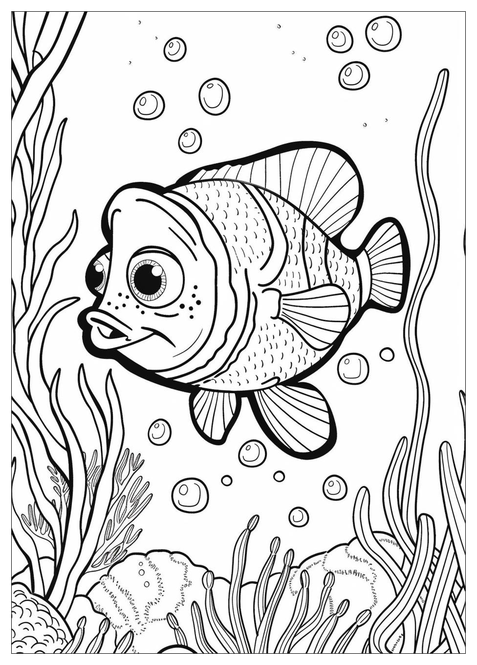 Finding Nemo Coloring Pages-20