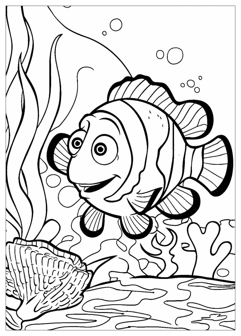 Finding Nemo Coloring Pages-5