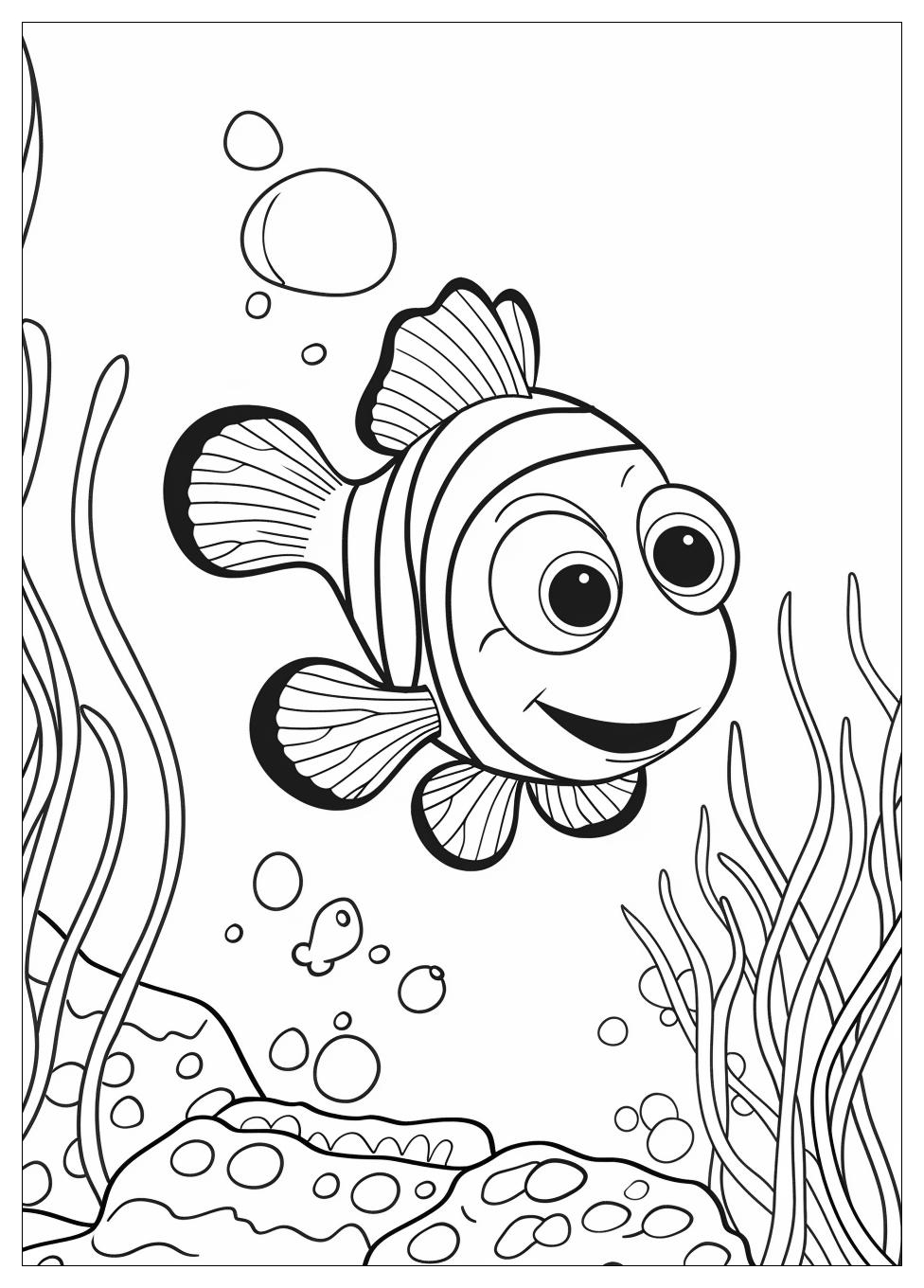 Finding Nemo Coloring Pages-6