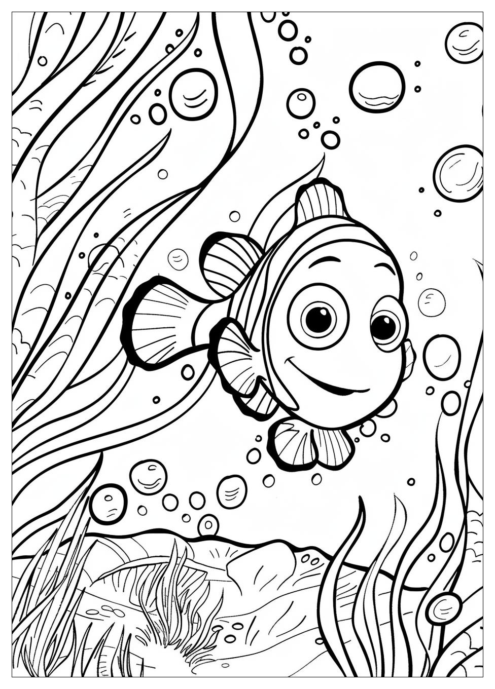 Finding Nemo Coloring Pages-7