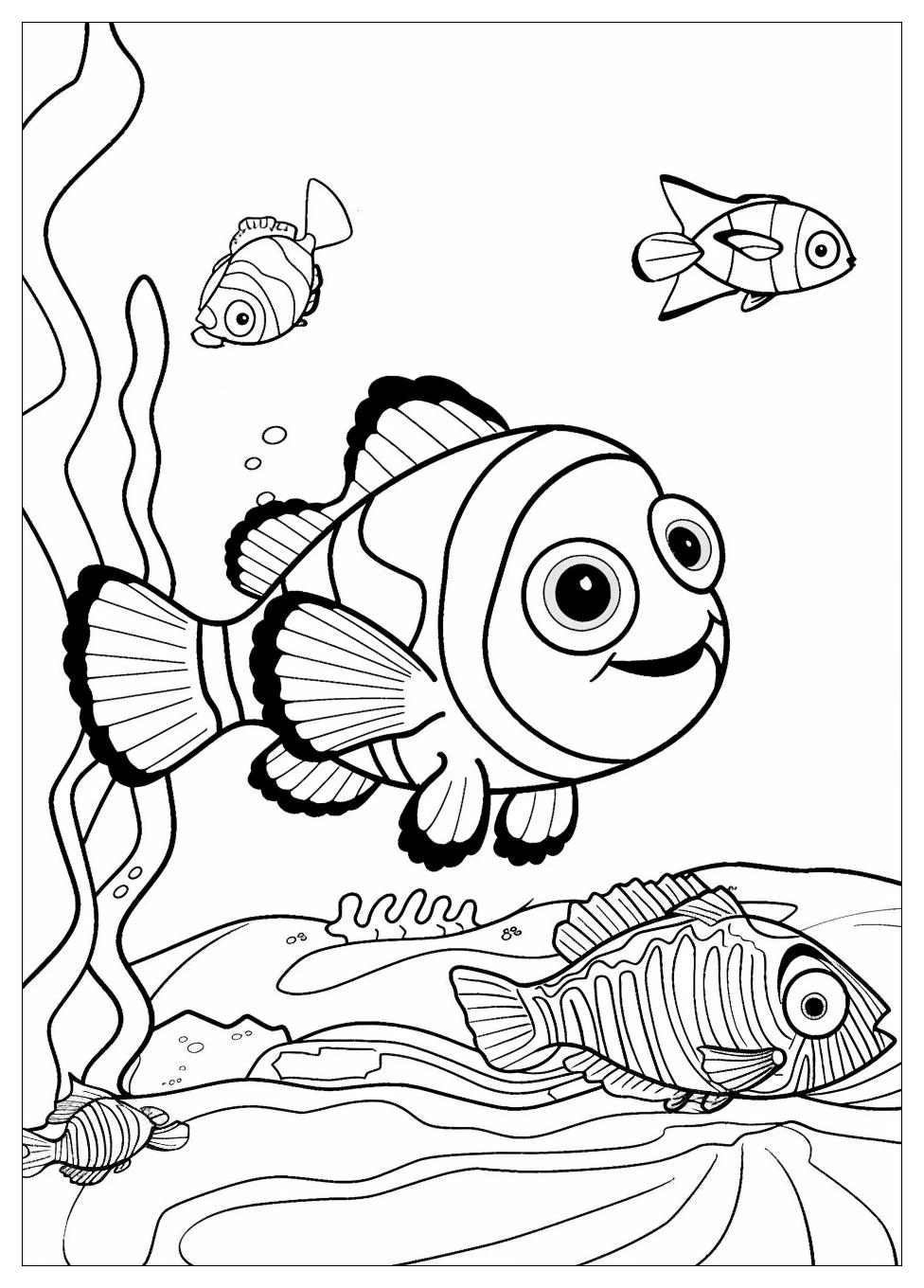 Finding Nemo Coloring Pages-8