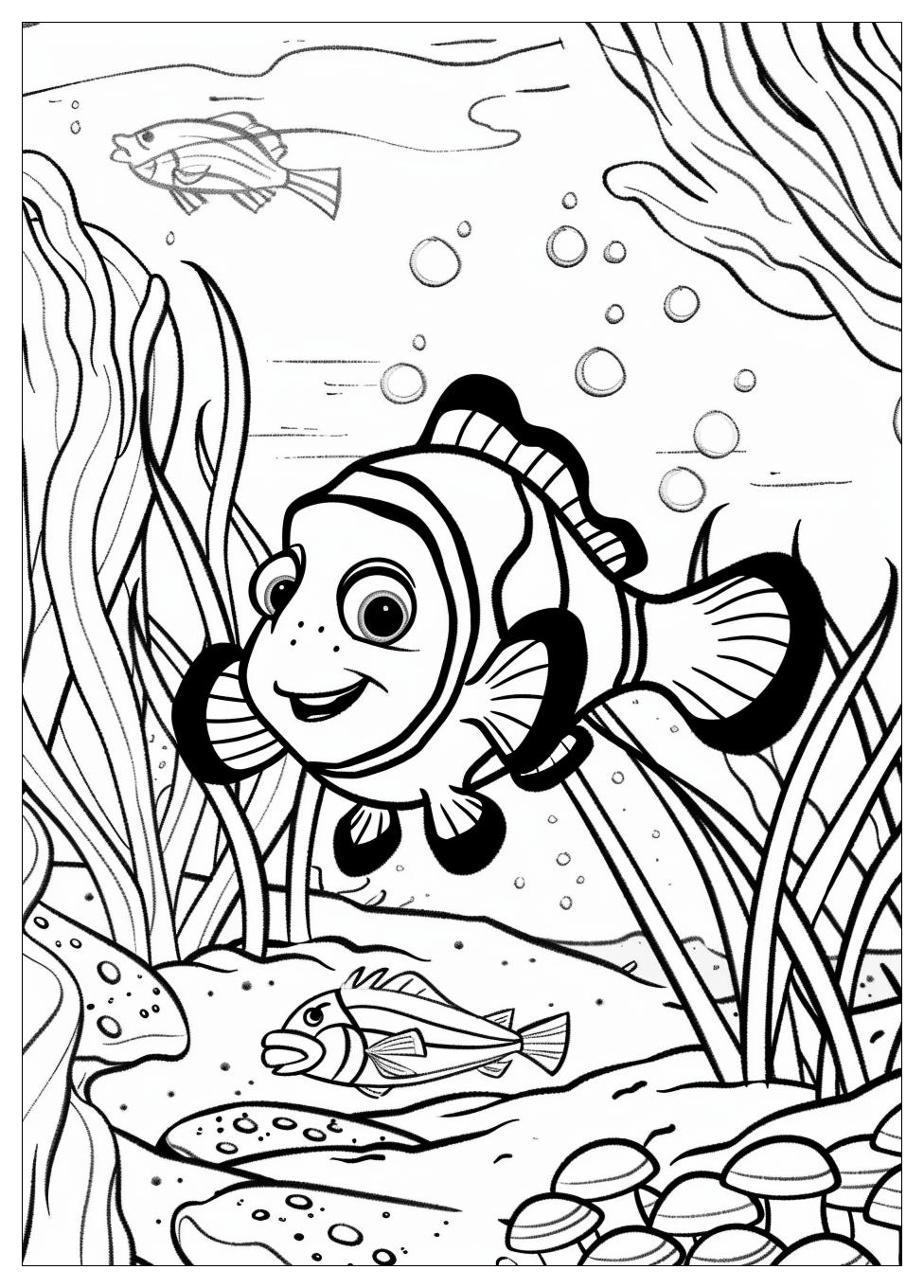 Finding Nemo Coloring Pages-9