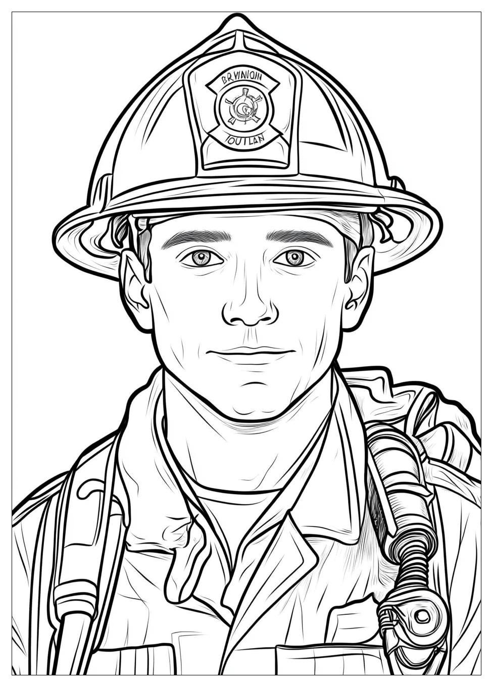 Firefighter Coloring Pages-2
