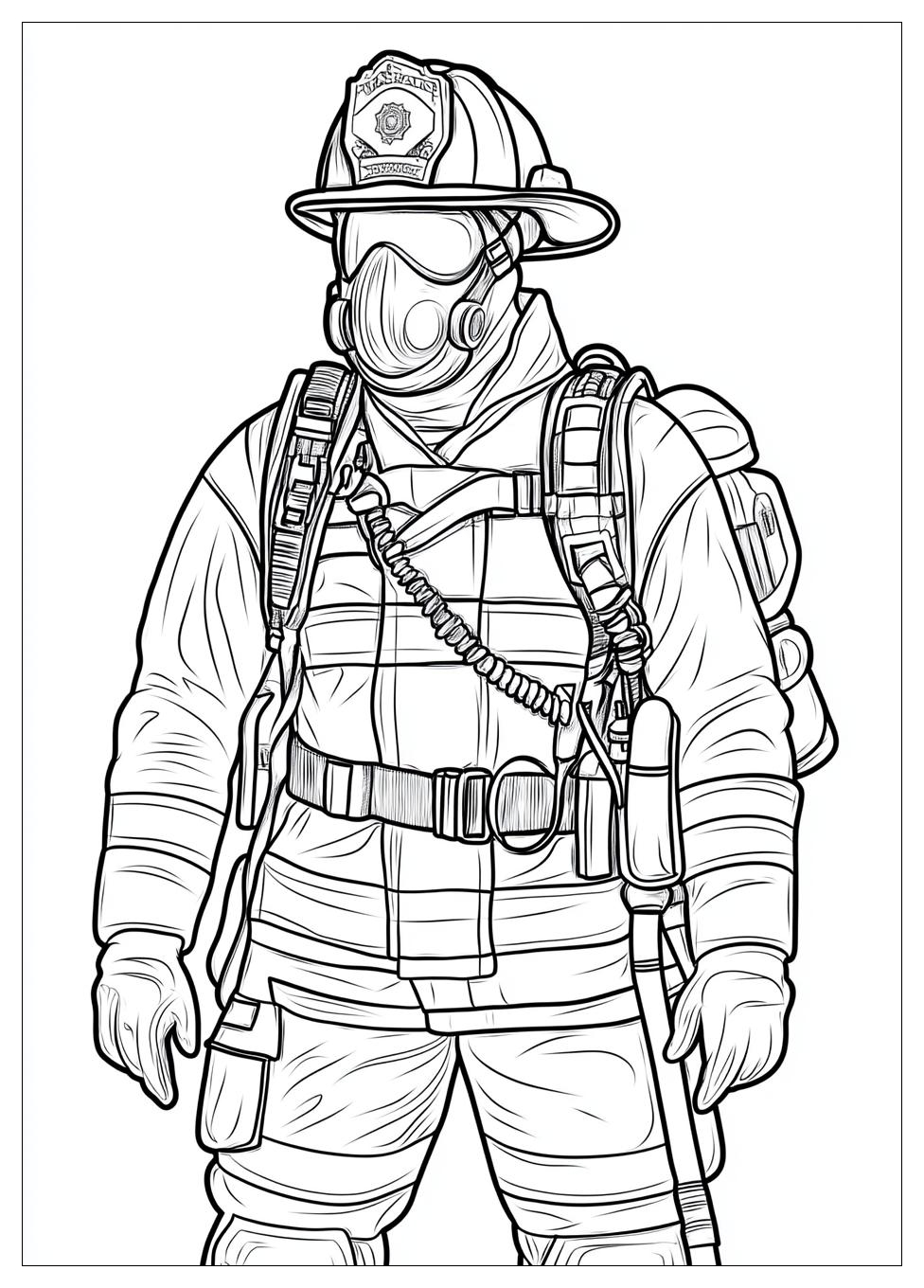 Fireman Coloring Pages-15