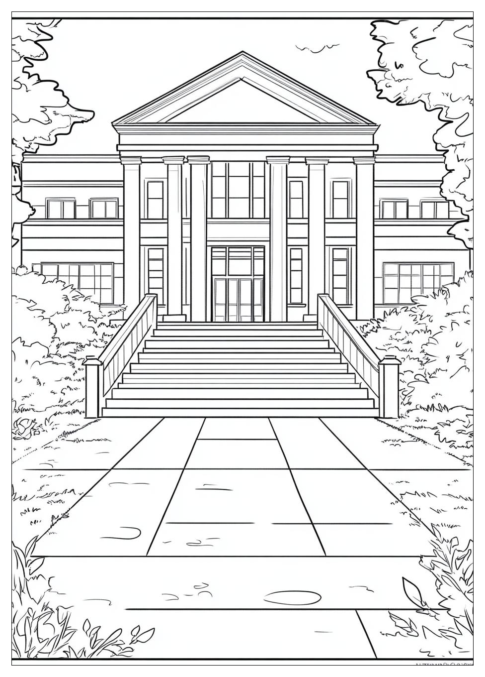 First Day of School Coloring Pages-13