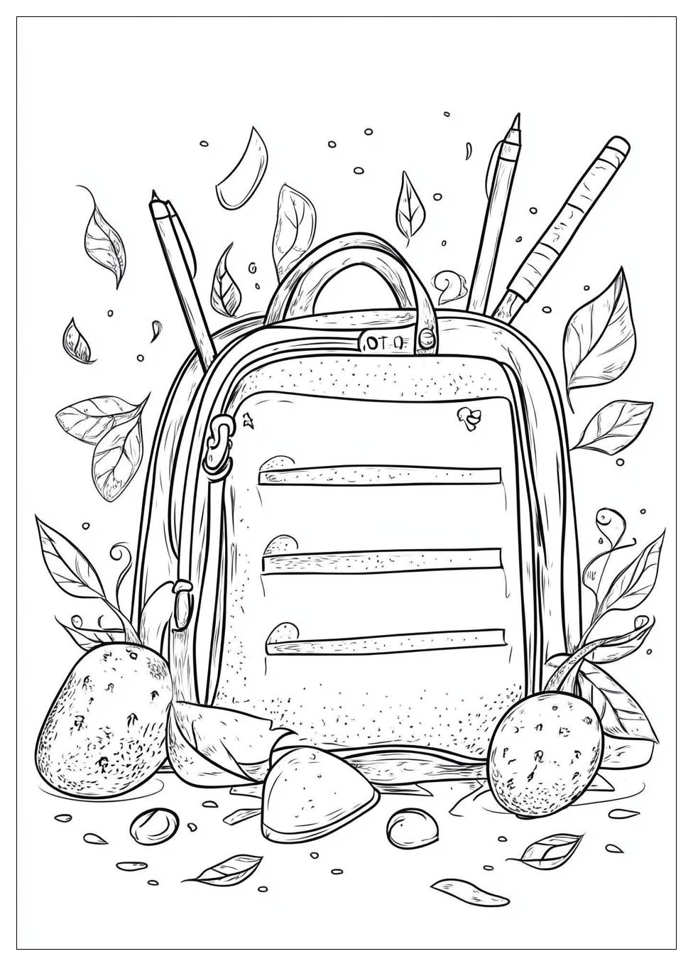 First Day of School Coloring Pages-16