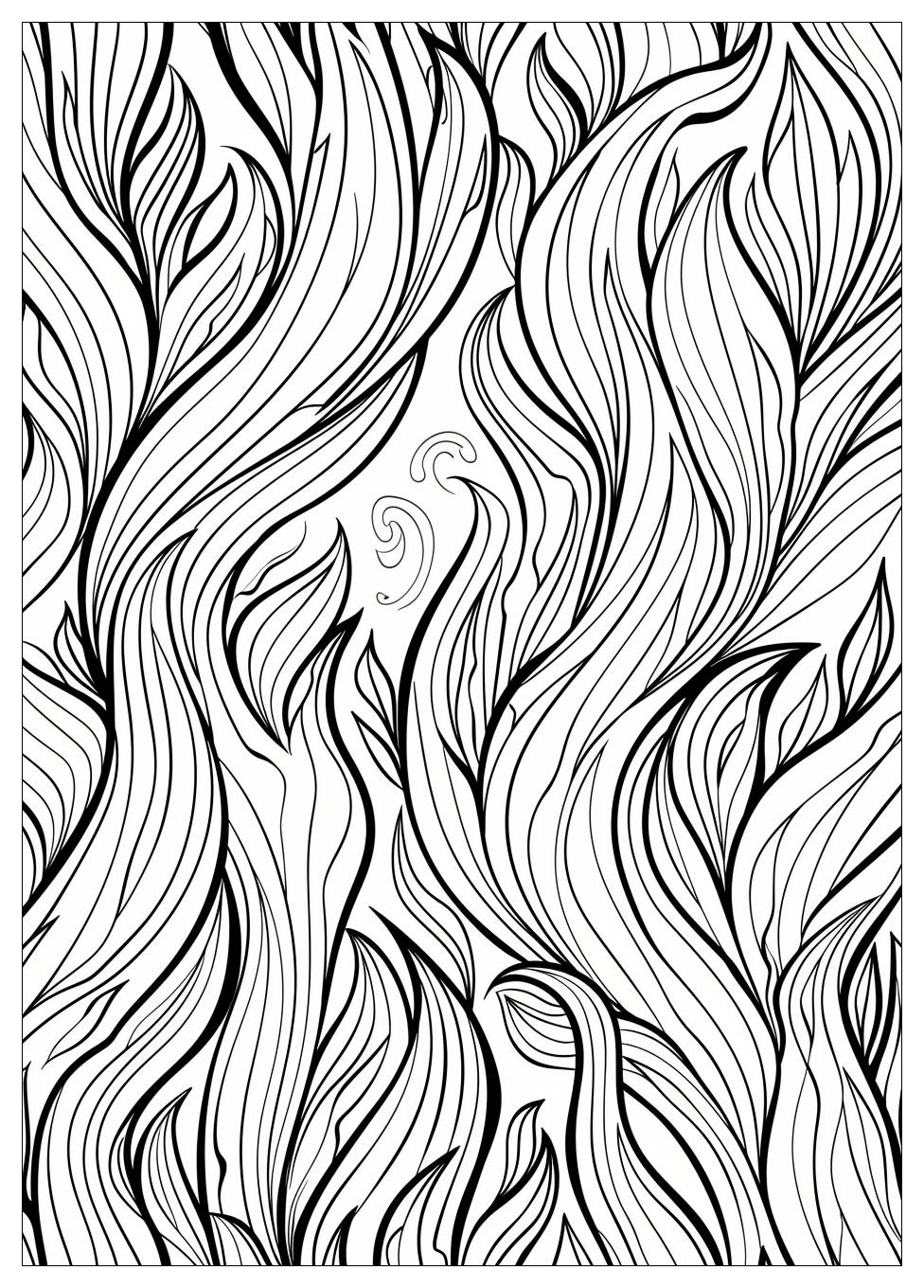 Flame Coloring Pages-14
