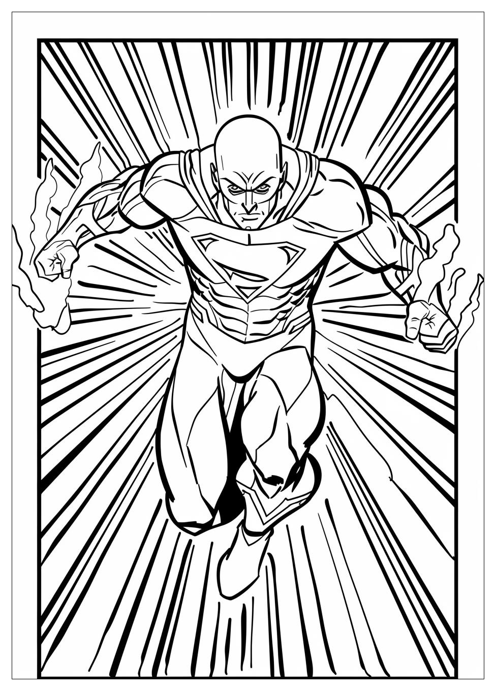 Flash Coloring Pages-10