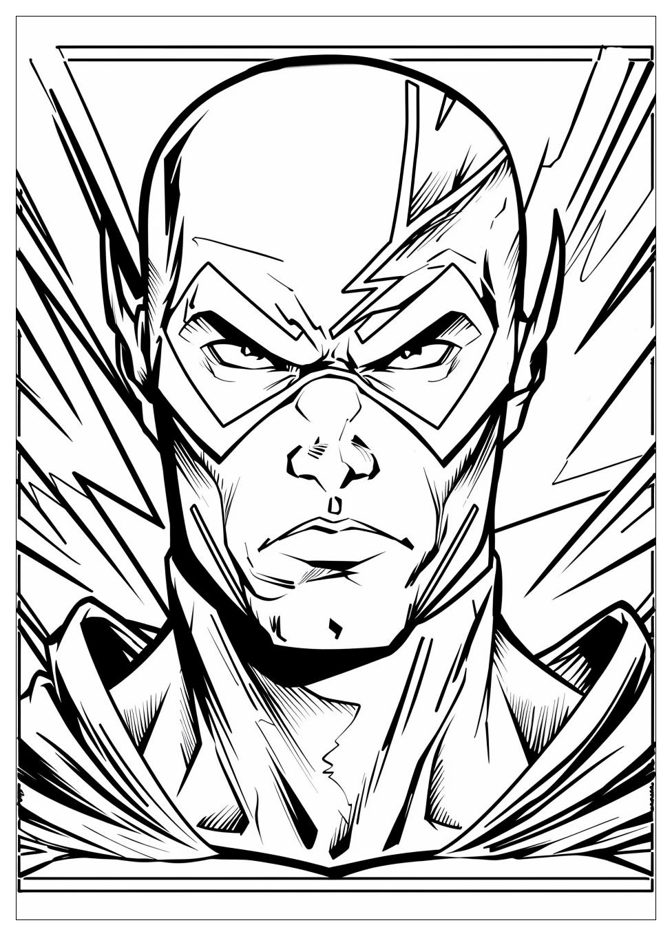 Flash Coloring Pages-11