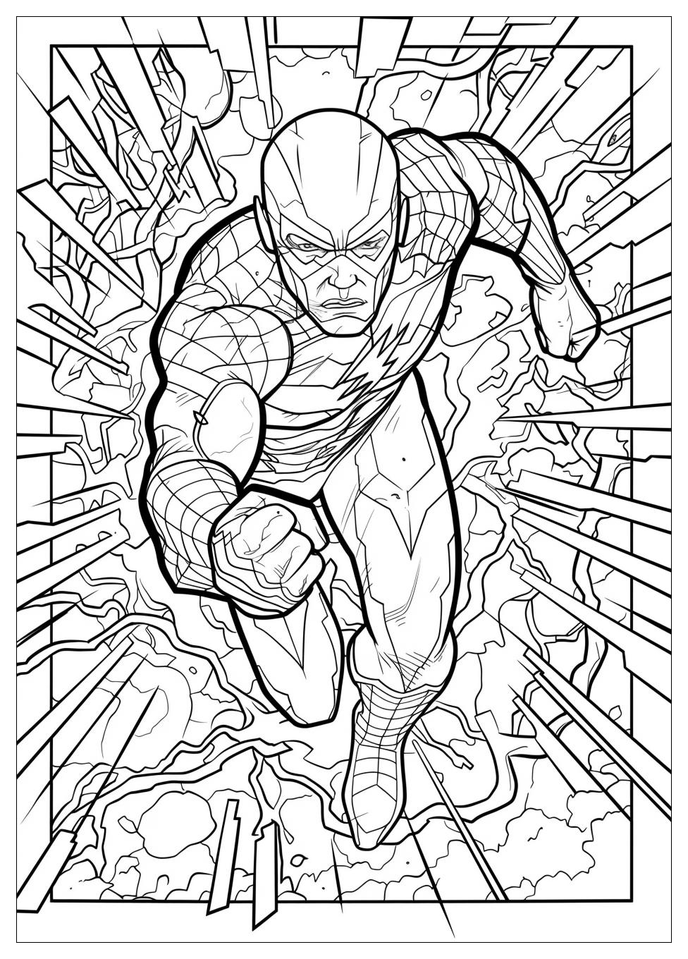 Flash Coloring Pages-12