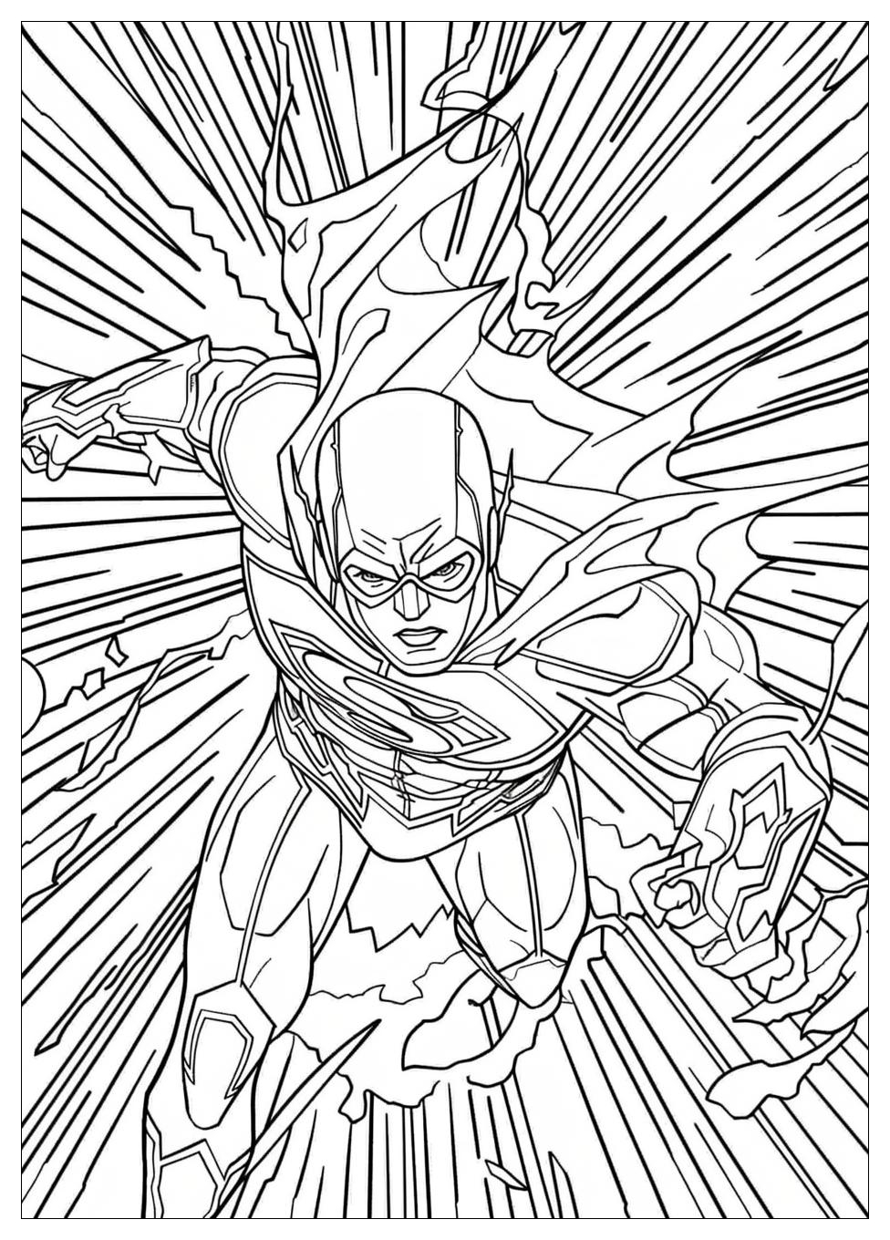 Flash Coloring Pages-5