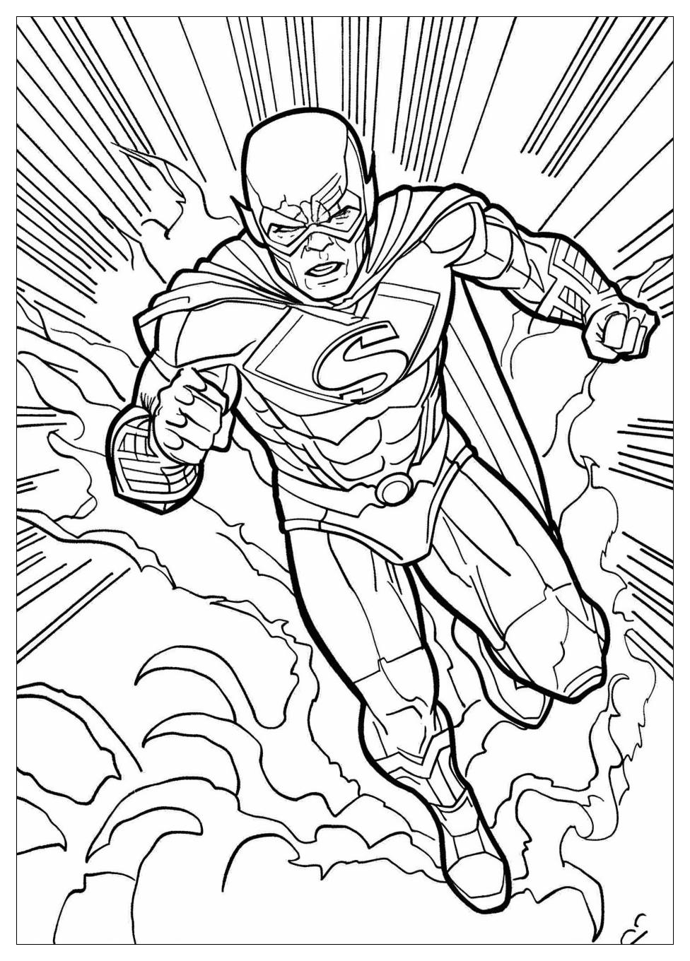 Flash Coloring Pages-6