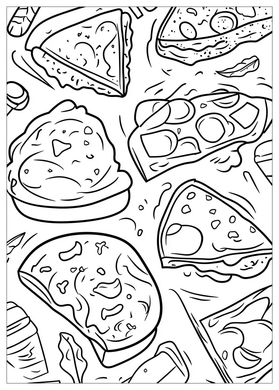 Food Coloring Pages-12