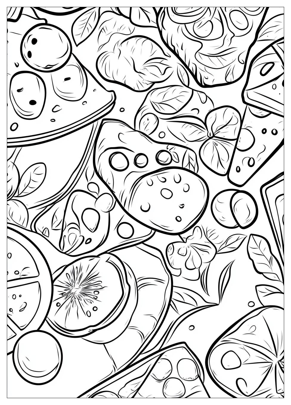 Food Coloring Pages-15