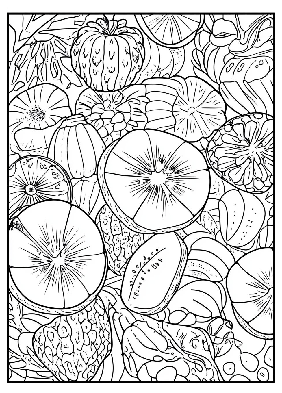 Food Coloring Pages-17