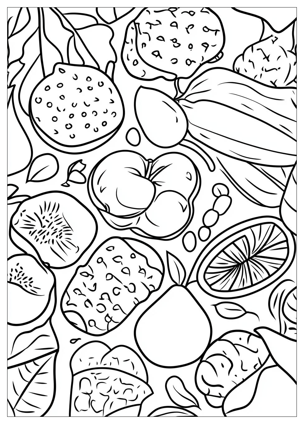 Food Coloring Pages-19