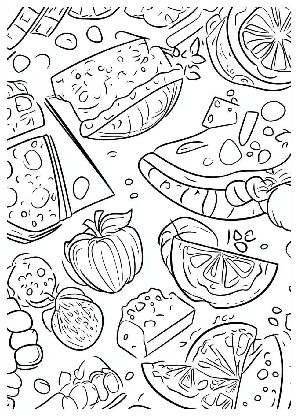 Food Coloring Pages-6