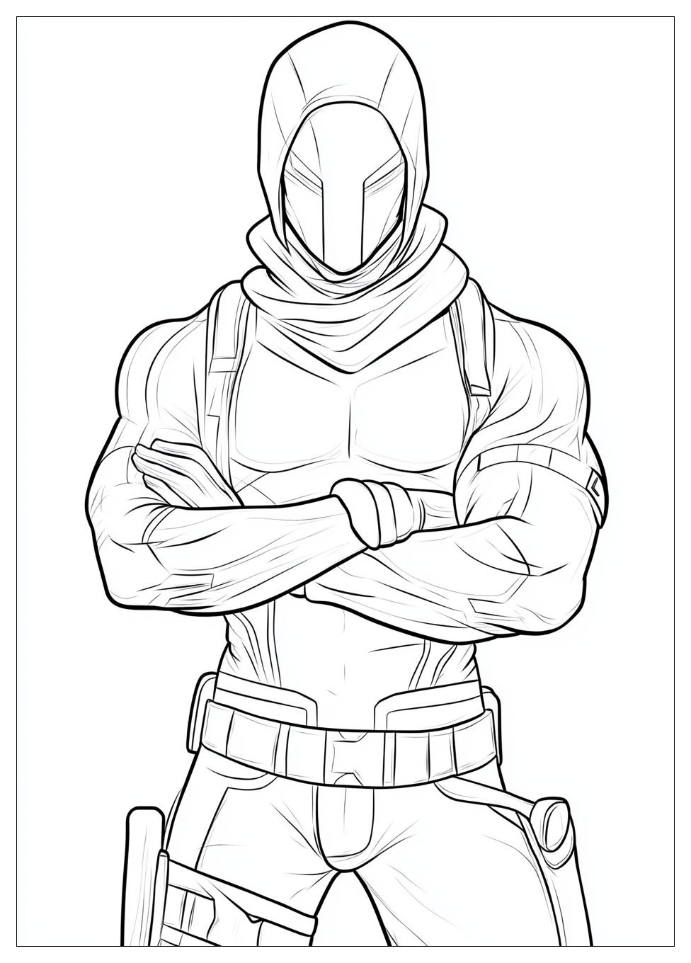 Fortnite Coloring Pages-1