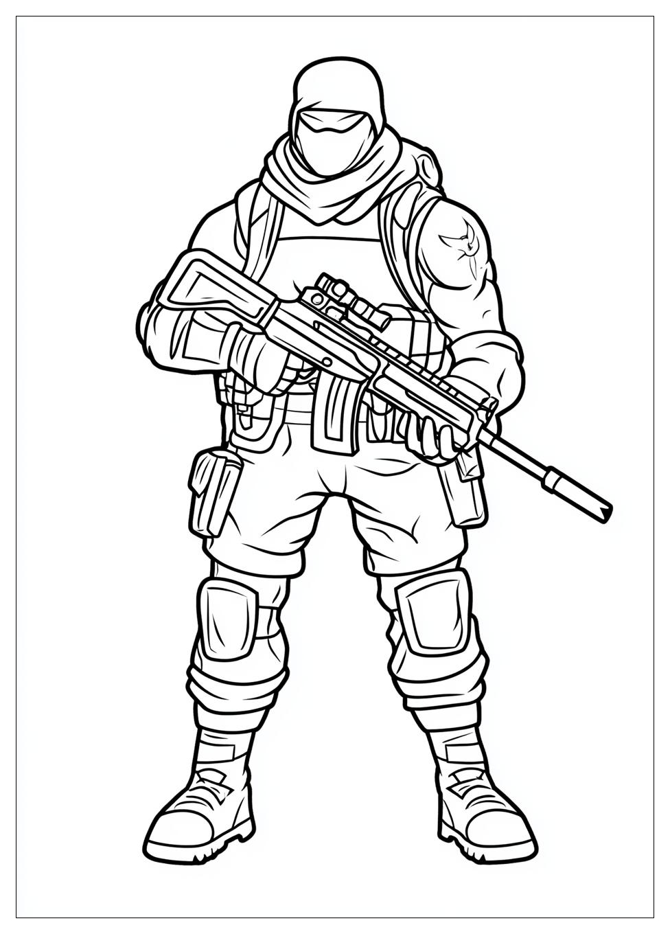 Fortnite Coloring Pages-12