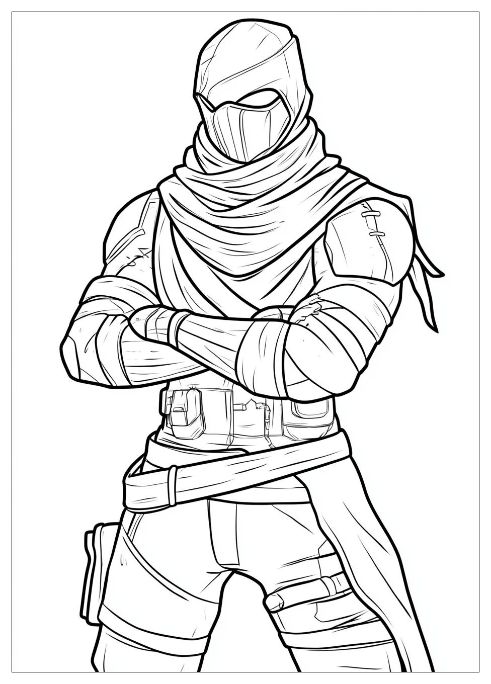 Fortnite Coloring Pages-13