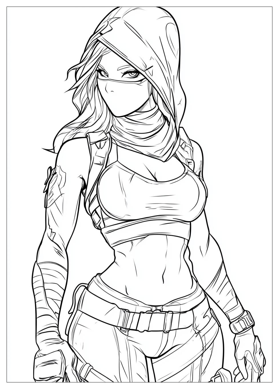Fortnite Coloring Pages-14