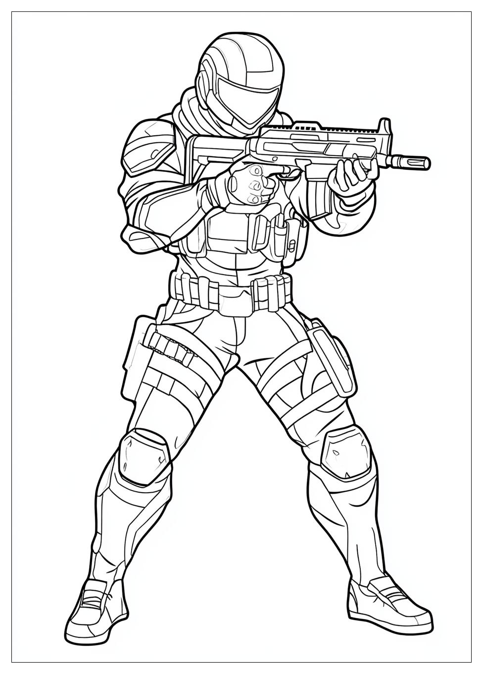 Fortnite Coloring Pages-16