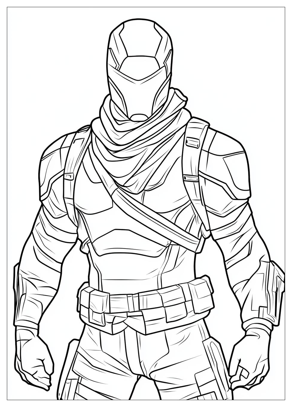 Fortnite Coloring Pages-5