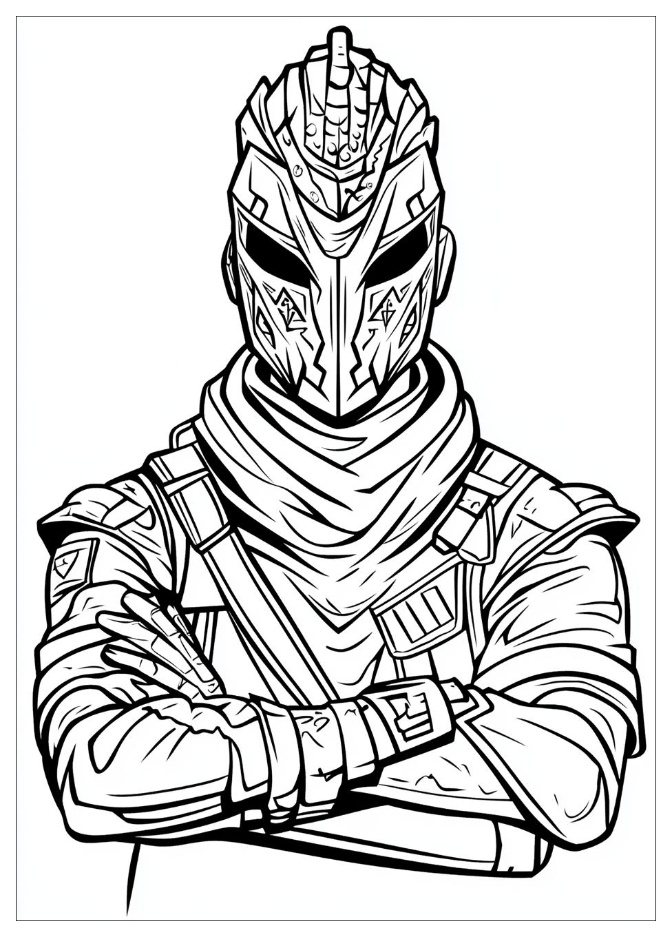 Fortnite Coloring Pages-8