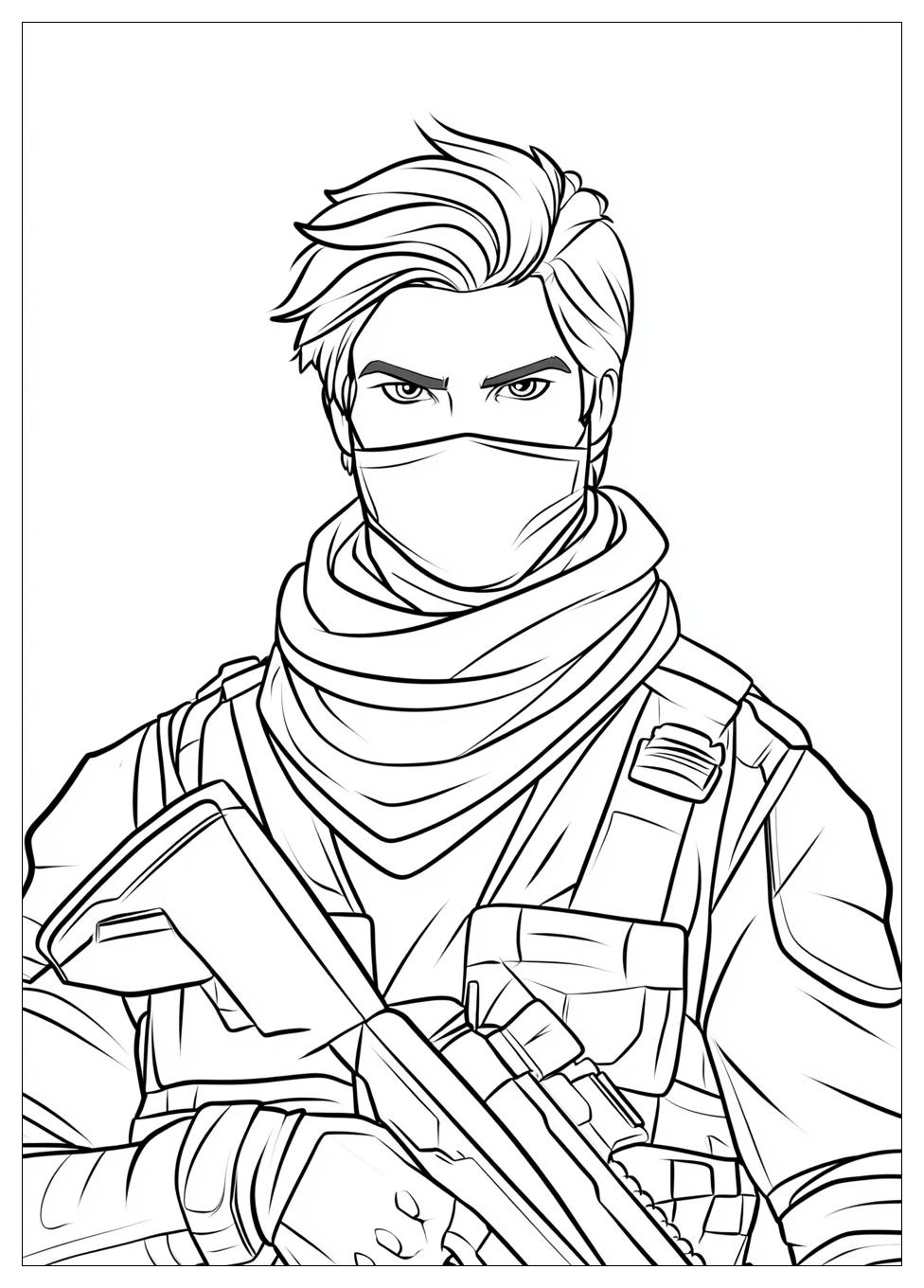 Fortnite Coloring Pages-9