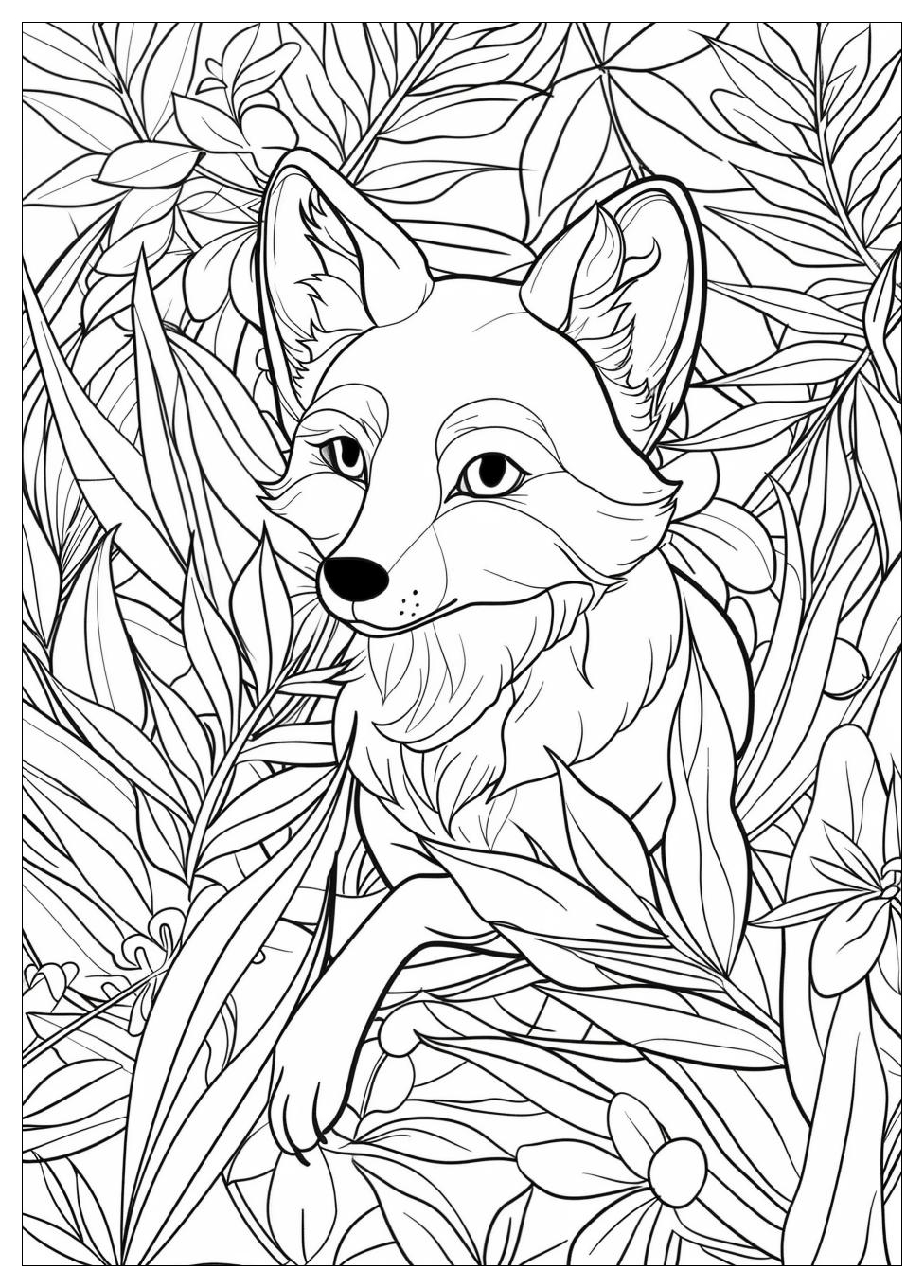 Fox And The Hound Coloring Pages-13
