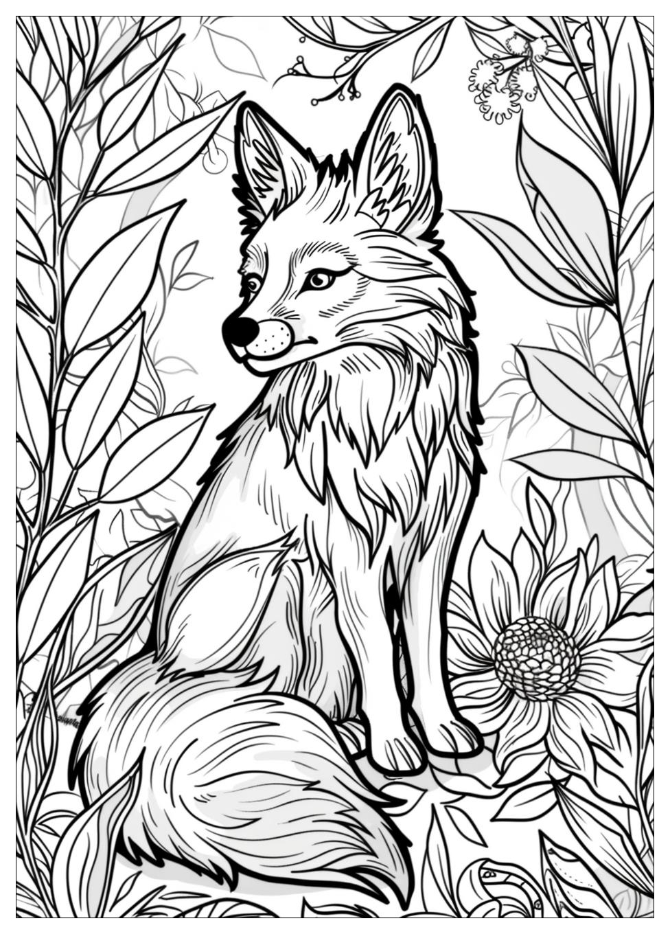 Fox And The Hound Coloring Pages-20