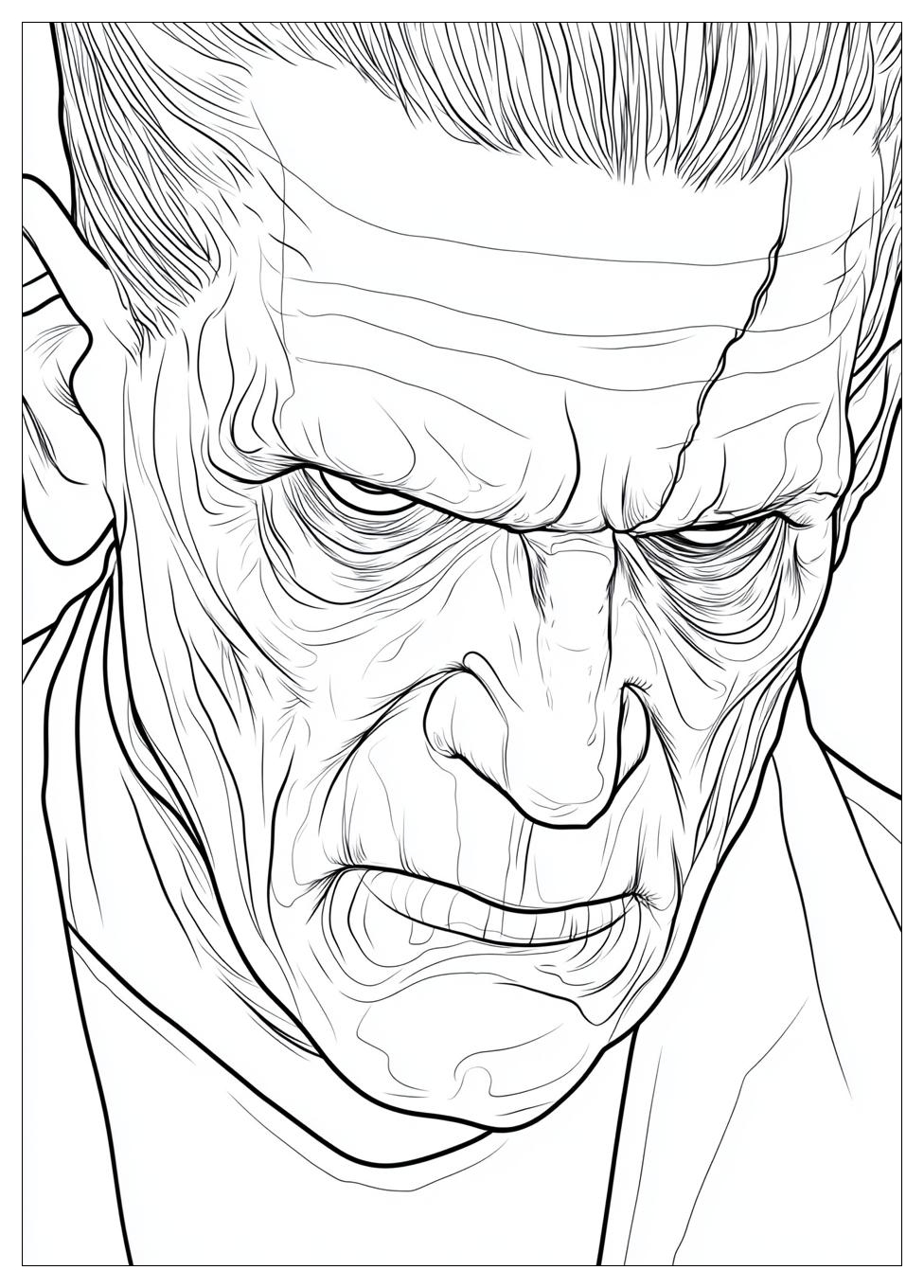 Frankenstein Coloring Pages-13
