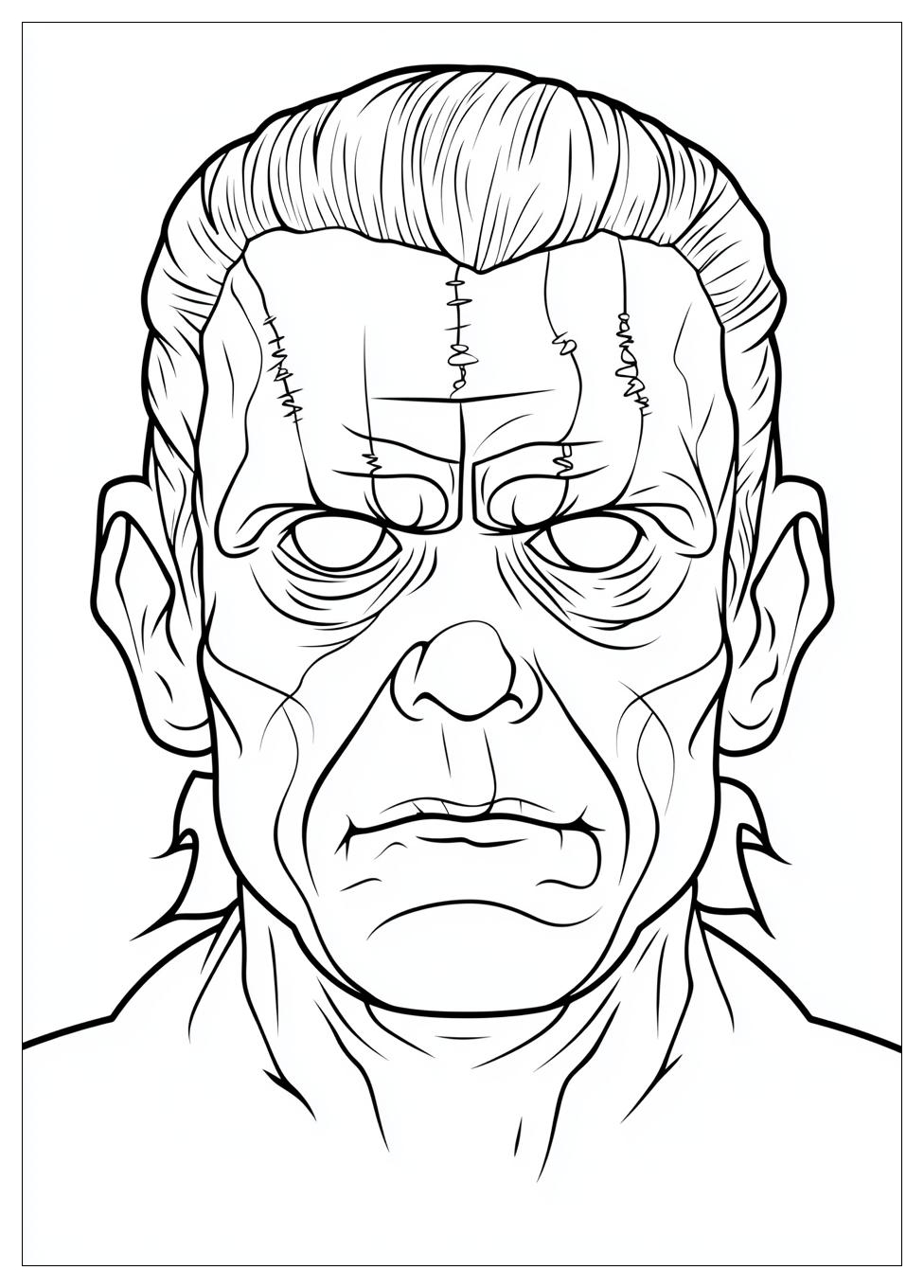 Frankenstein Coloring Pages-5