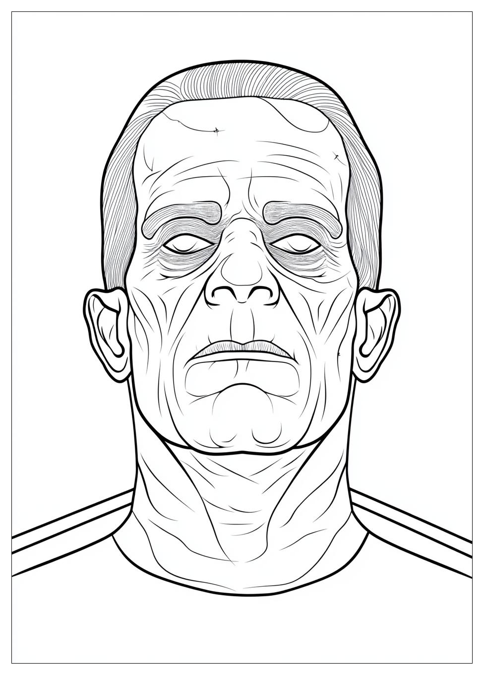 Frankenstein Coloring Pages-6