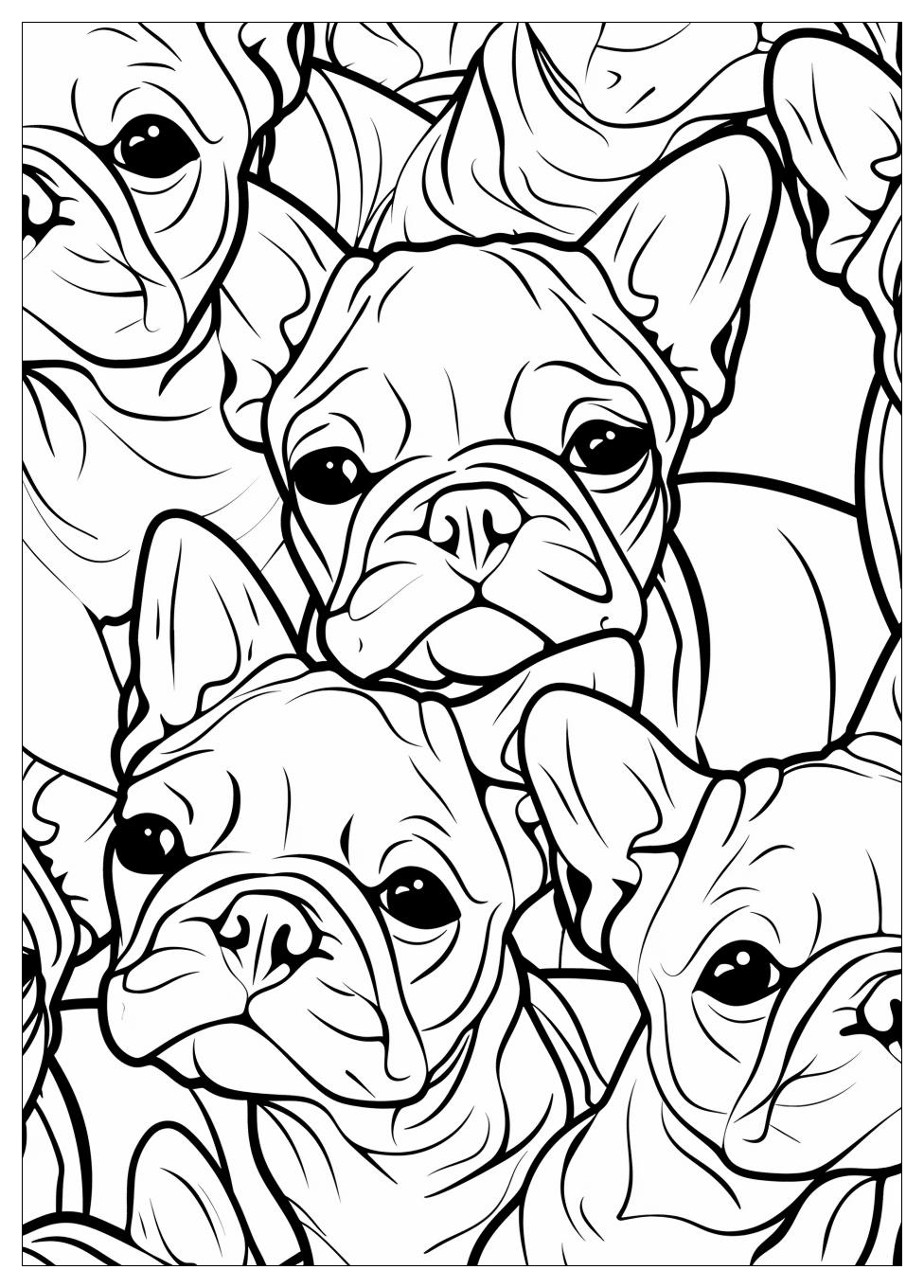 French Bulldog Coloring Pages-15