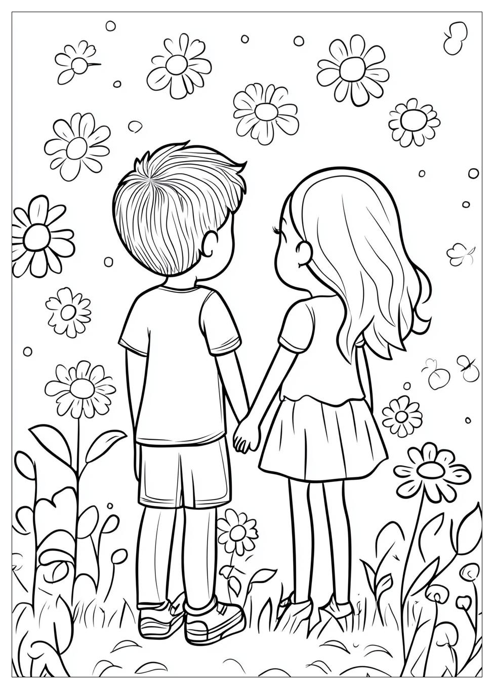 Friendship Coloring Pages-5