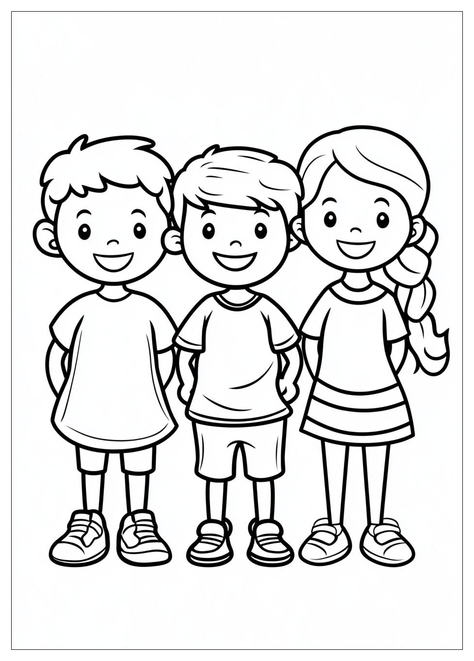 Friendship Coloring Pages-9