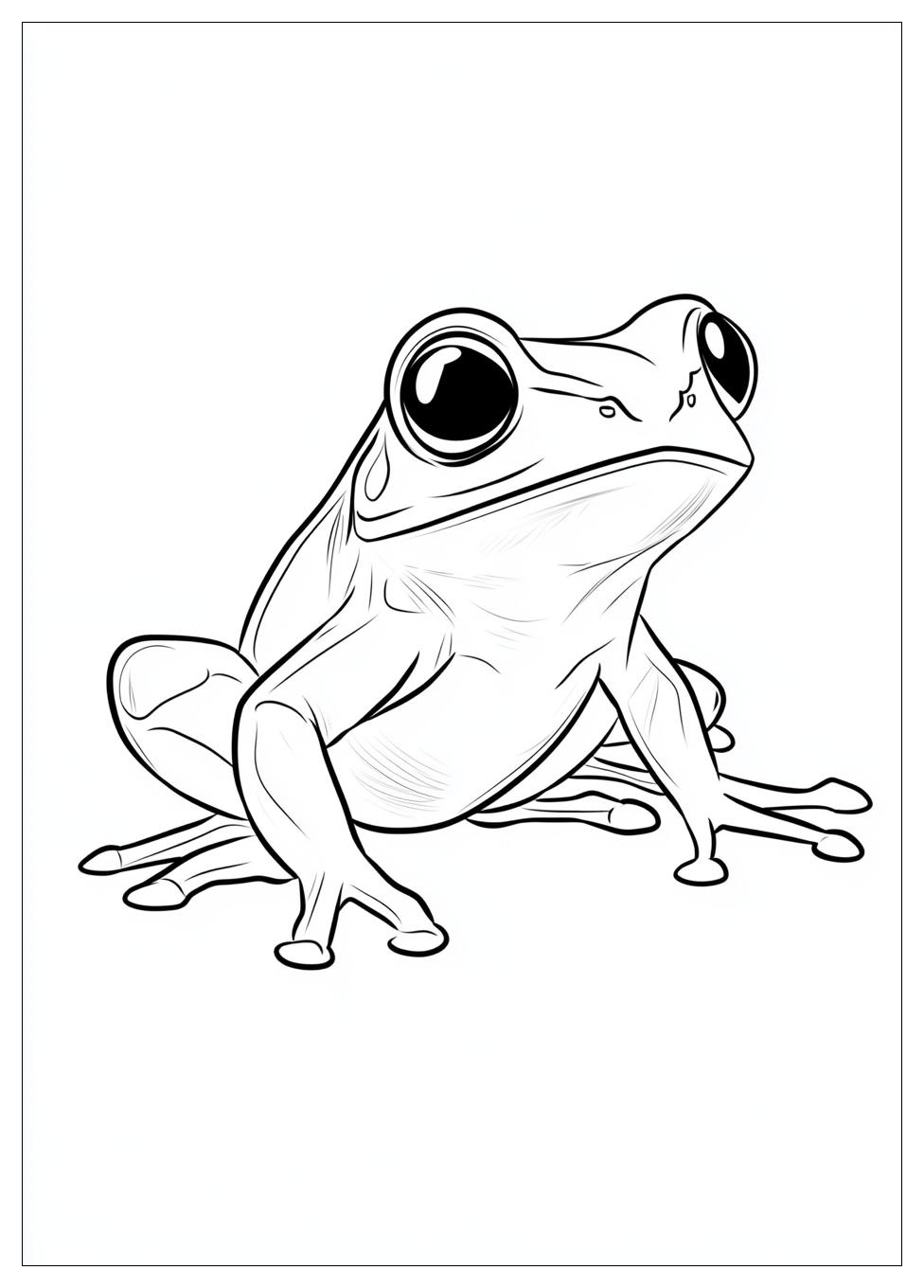 Frog Coloring Pages-10