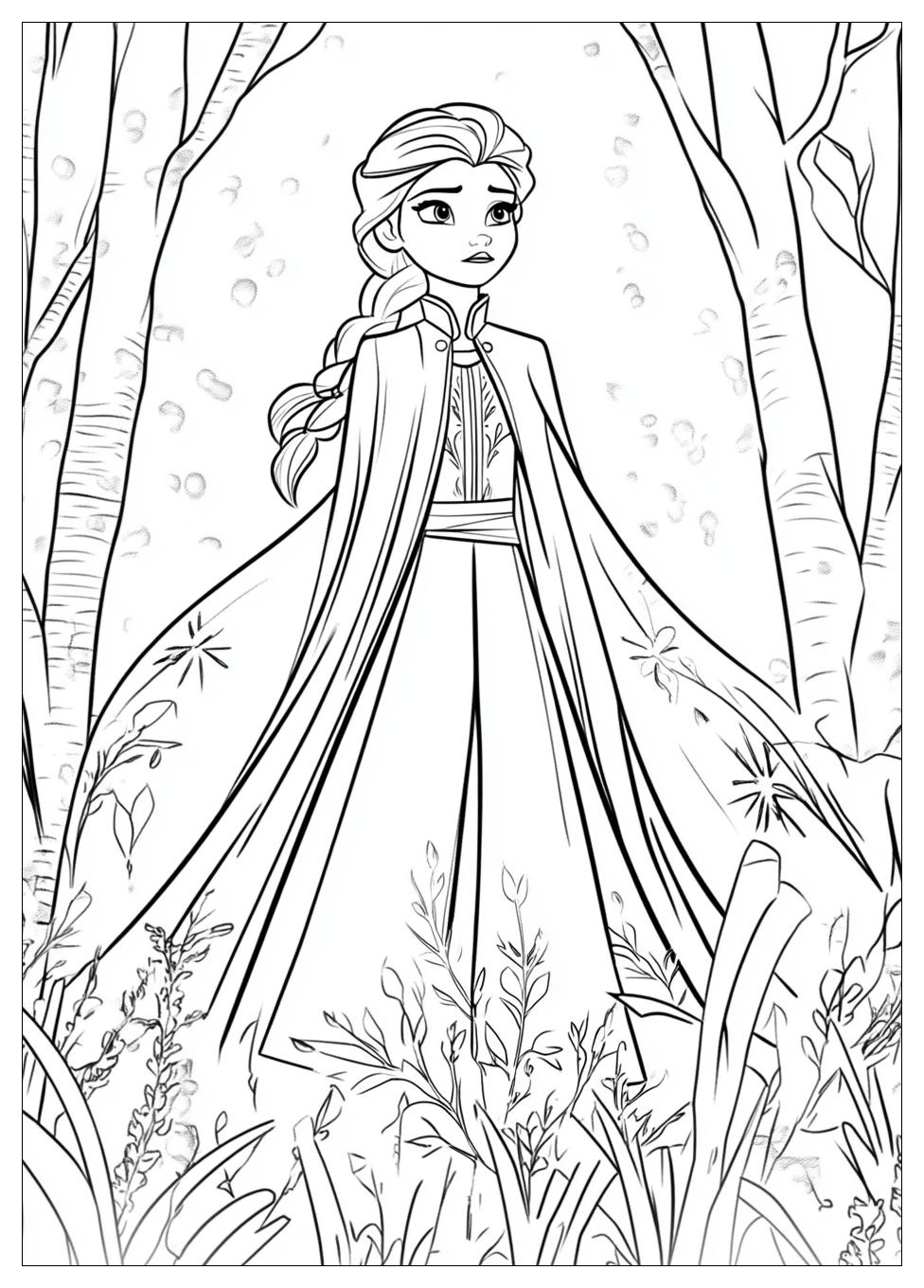 Frozen Coloring Pages-4
