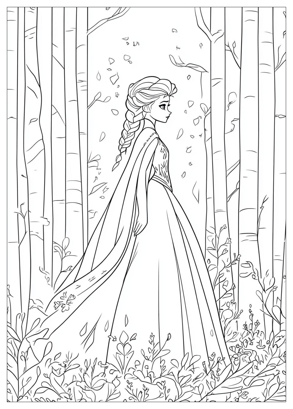 Frozen Coloring Pages-5