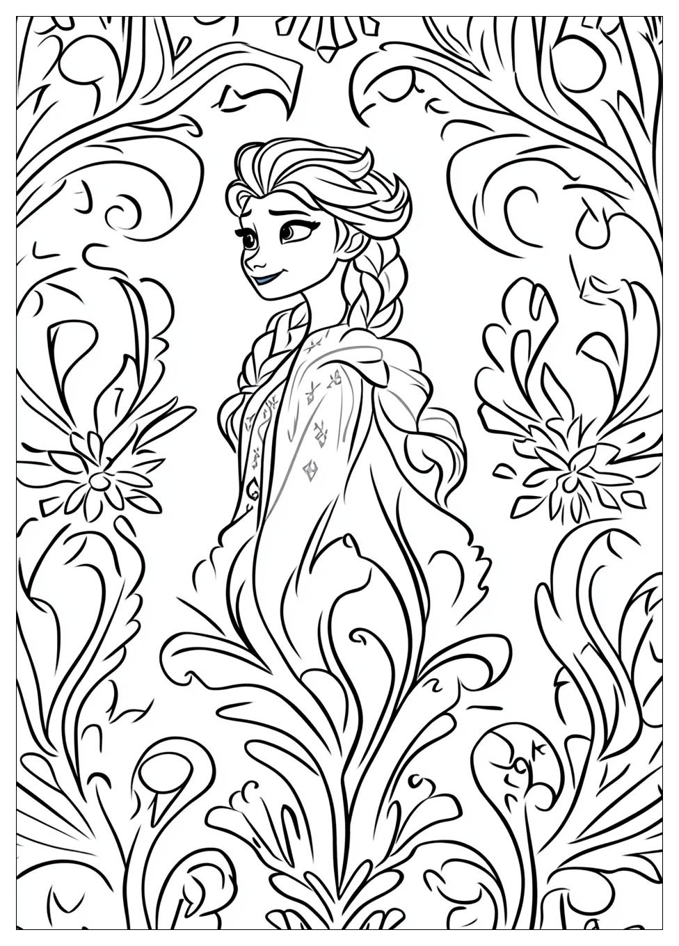 Frozen Coloring Pages-7
