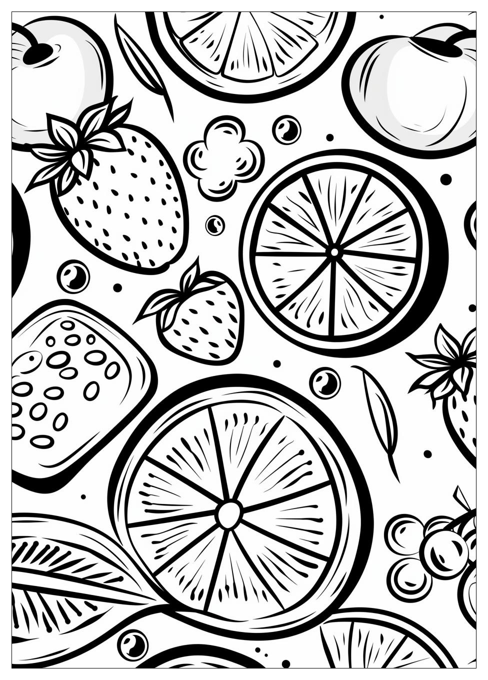Fruit Coloring Pages-1