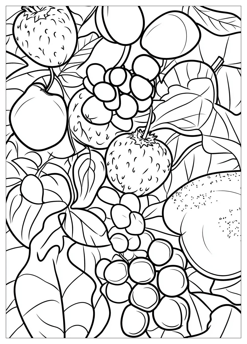 Fruit of The Spirit Coloring Page-1