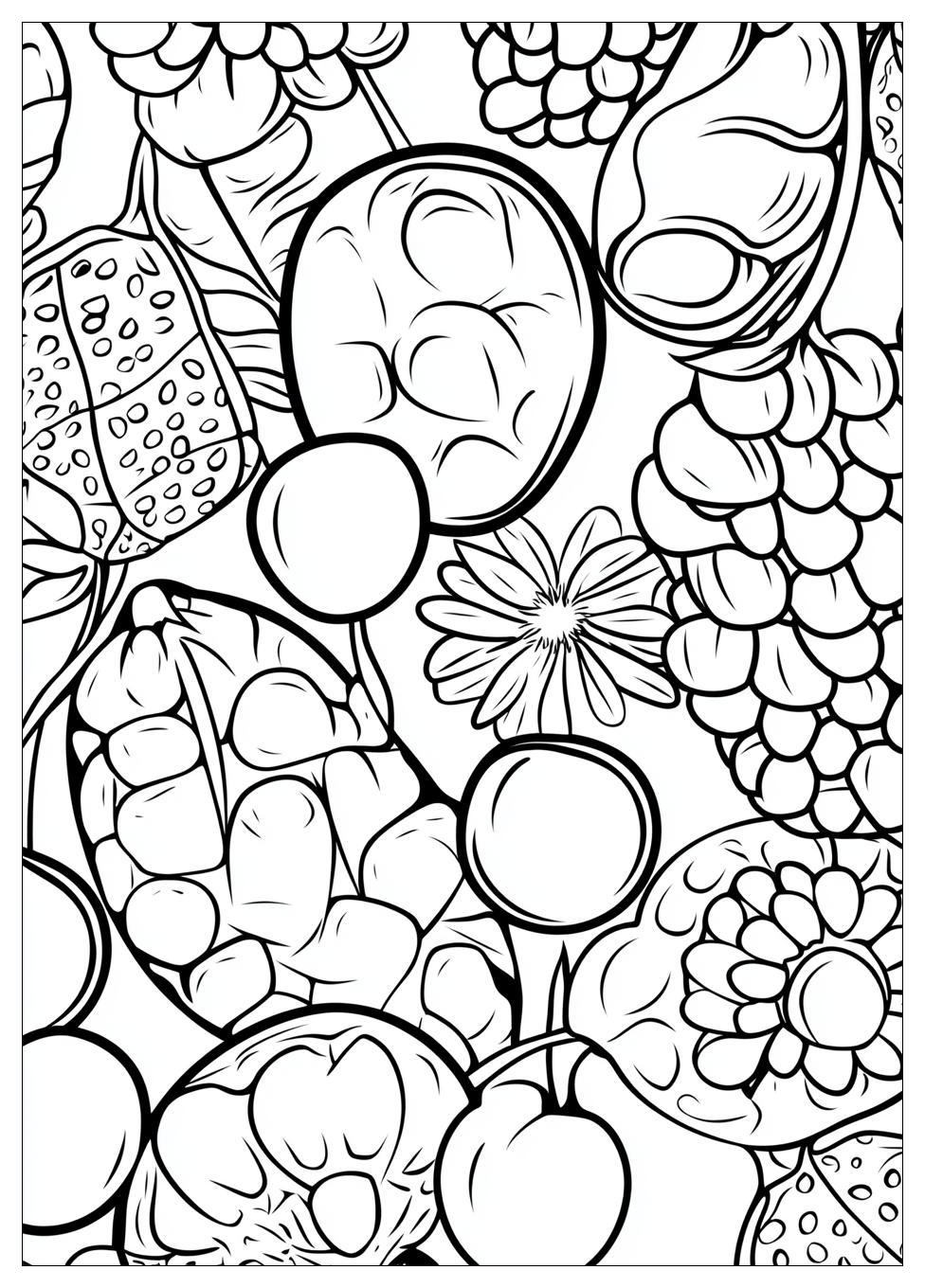 Fruit of The Spirit Coloring Page-3