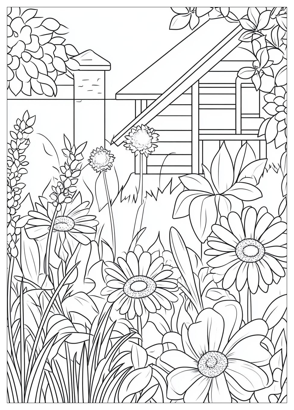 Garden Coloring Pages-10