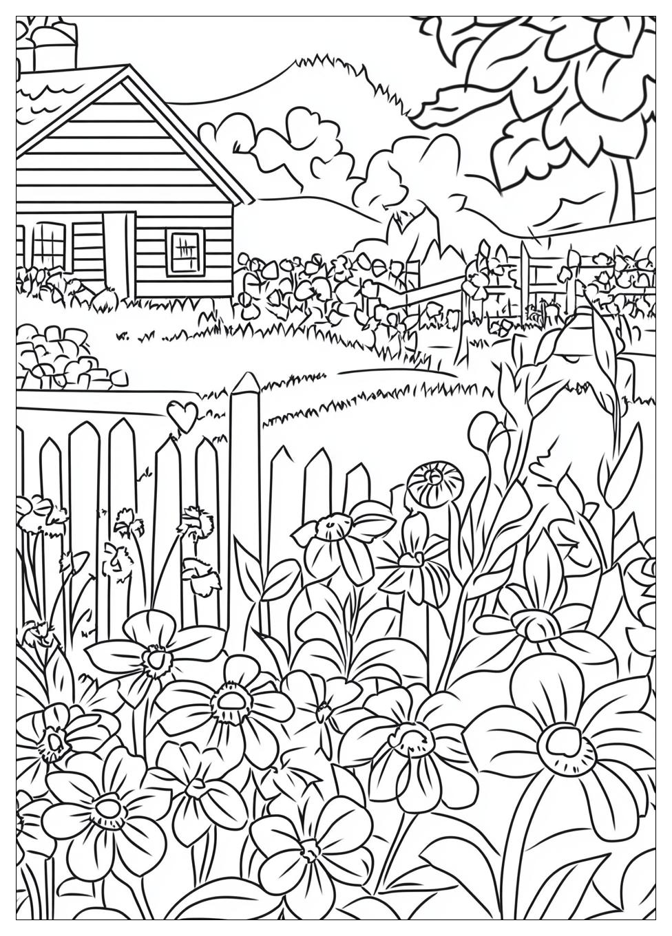 Garden Coloring Pages-5
