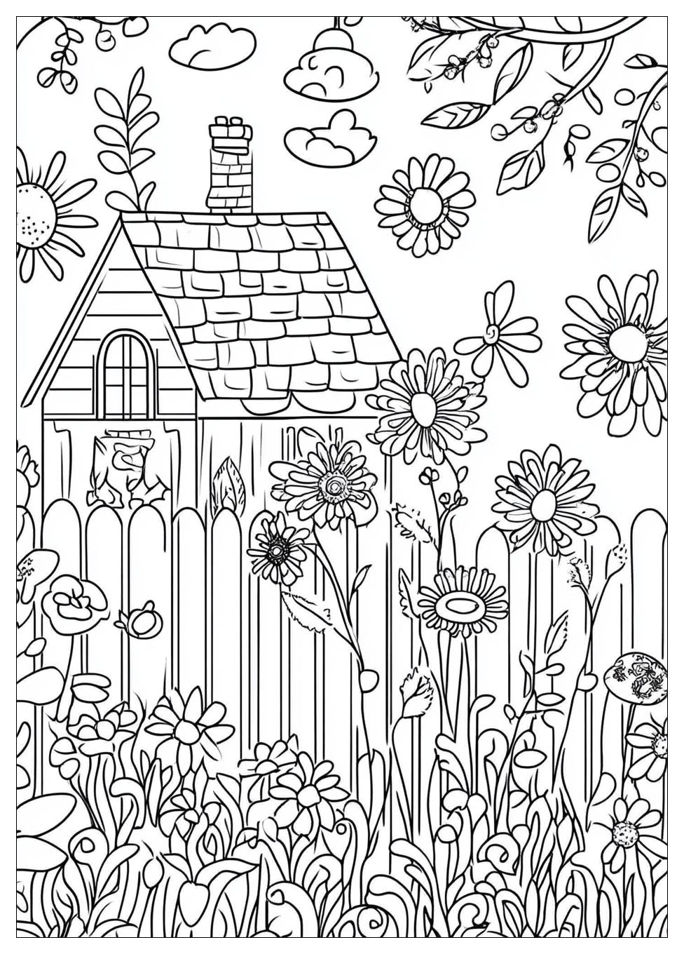 Garden Coloring Pages-8